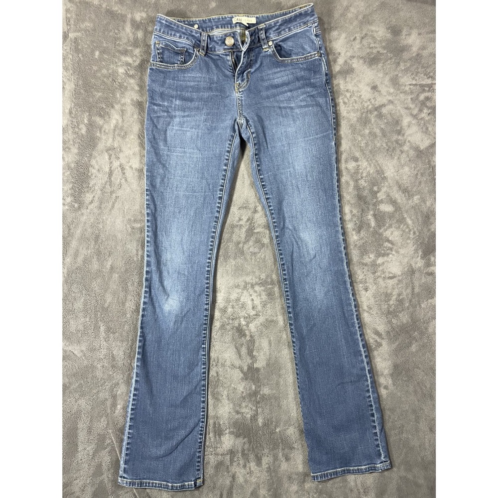 Cabi Slim Bootcut Jeans Size 4 Blue Denim Stretch Classic Fit